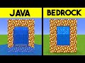 31 Minecraft Java VS Bedrock Things