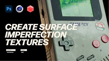 Create Your Own Surface Imperfection Textures for Your 3D Materials!
