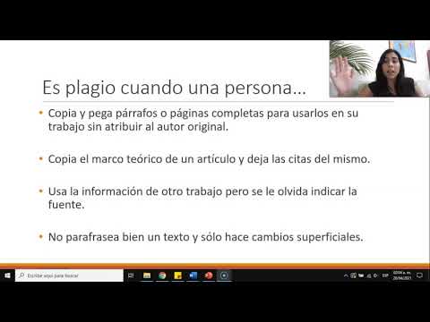 Vídeo: El resum es considera plagi?