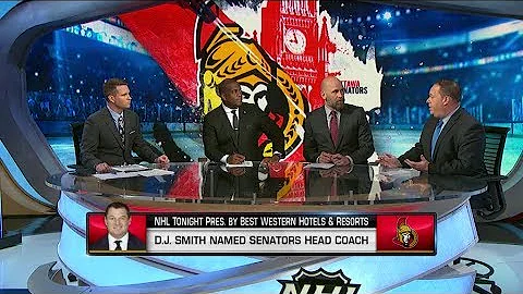 NHL Tonight:  D.J. Smith:  The Senators hire D.J. Smith as their new head coach  May 23,  2019