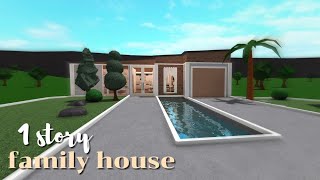 Roblox - Bloxburg :: 1-story family house ;`°