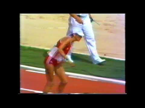 1984 Marathon women, the finish of Gabriela Andersen