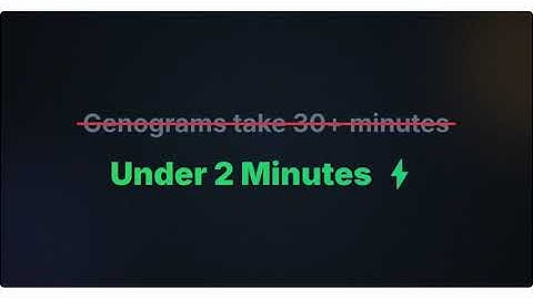 Genosm – Create, Analyze & Document Genograms Digitally (AI-Assisted)