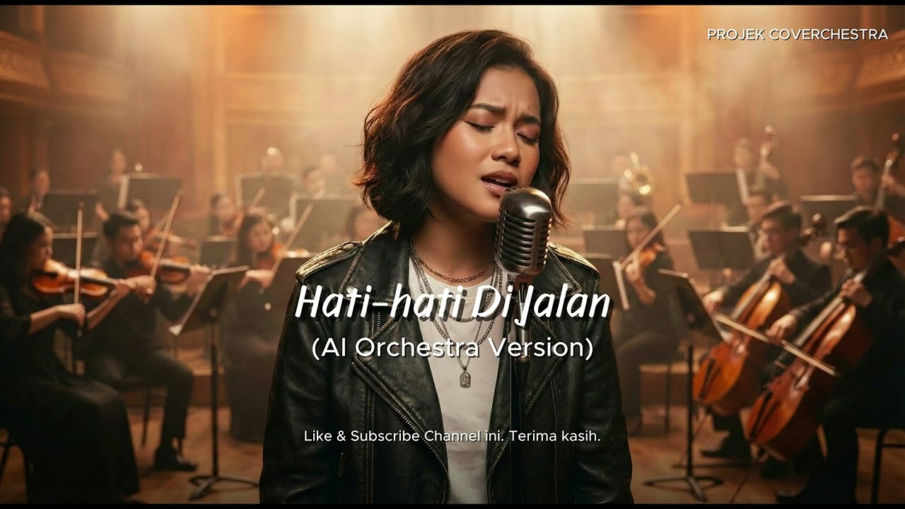 Projek Coverchestra – Hati-Hati Di Jalan Cover (AI Orchestral Version)