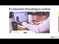Webinar. Evaluación psicológica online - Herramientas para la Telepsicología