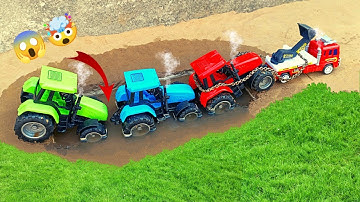 Diy tractor stuck in mud mini science project #3 || @KeepVilla | Tech Creators
