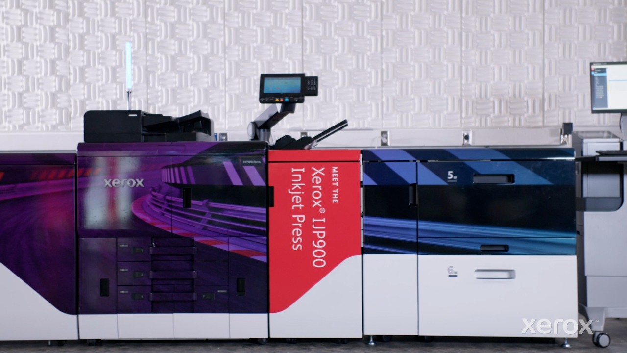Xerox® IJP900 Inkjet Press High-Volume Color Printer - Xerox