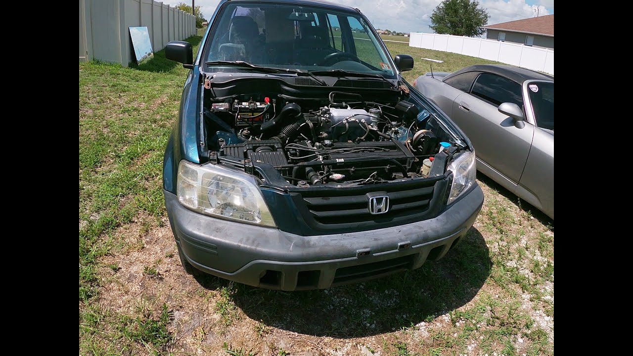 1997 2001 Honda Crv Front lower control arm Replacement - YouTube