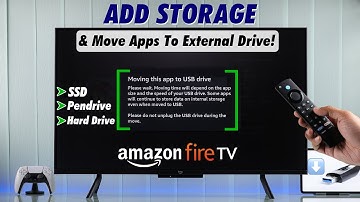 How to Add Storage on Amazon Fire TV and Move Apps to External Storage!