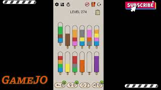 Gameplay Seru ~ SortPuz Level 274