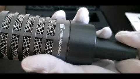 BEYERDYNAMIC M99 TG-X Microphone Unboxing
