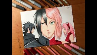 Speed Drawing Sasuke Uchiha Sakura Haruno Boruto The Next Generation HD Speed Drawing Sasuke Uchiha Sakura Haruno Boruto The Next Generation HD