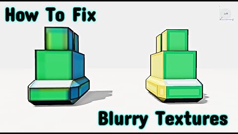 Blockbench to Roblox  -  Fixing Blurry Texture [Tutorial]