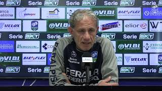 Ternana-FeralpiSalò, l'allenatore Marco Zaffaroni