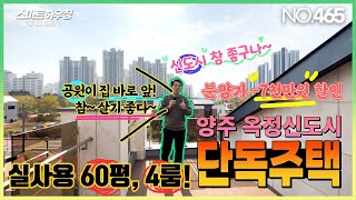 양주 단독주택 마을이 옥정신도시에 자리 잡았다! 길건너 공원이 있는 타운하우스