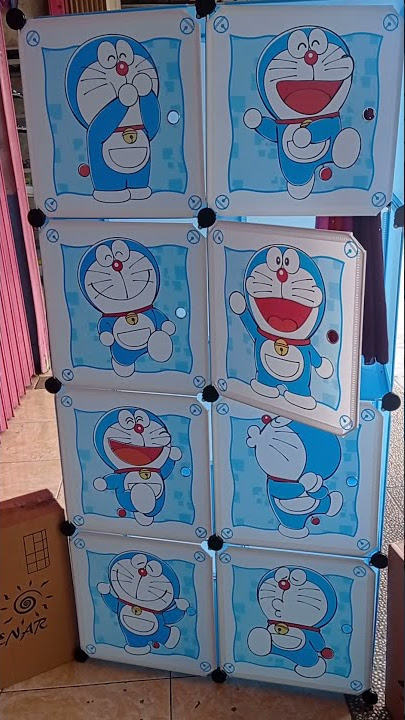 Lemari portabel 8 pintu