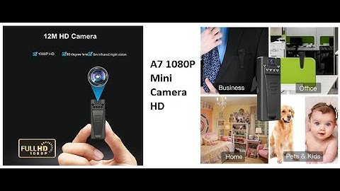 A7 1080P Mini Camera HD Camcorder Video infrared Webcam Motion Sensor Sports Action Micro Secret Cam