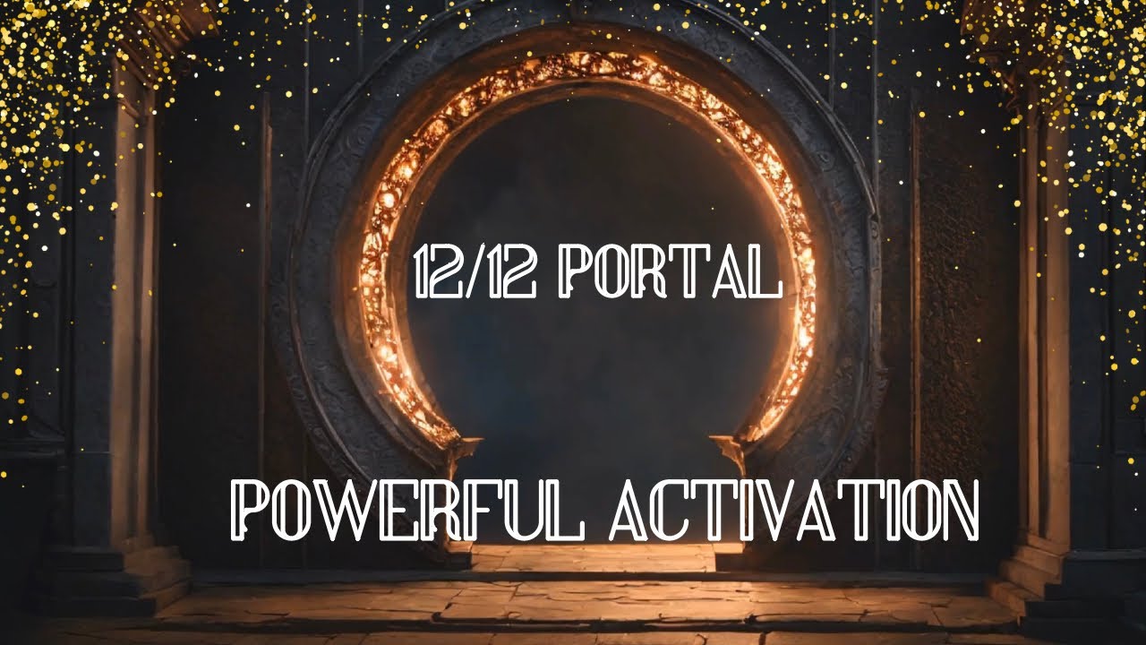 12/12 New Moon PORTAL | Super Powerful Activation & Guided Meditation ...