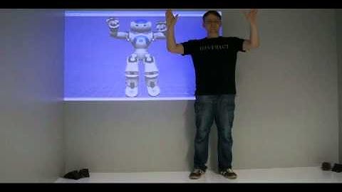 Advanced Kinect Controller for Humanoid Robots
