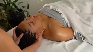 ASMR Energy Massage & Energy Pulling | Gentle Touch to Nourishing Oil Treatment on Adrianna-Whisper