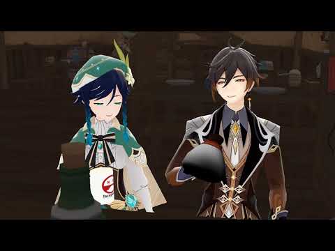 Daily life of male archons( Genshin Impact)