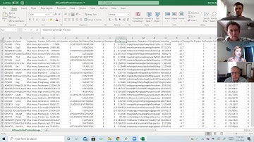 Understanding MetaMorpheus Output - AllQuantifiedProteinGroups.psmtsv