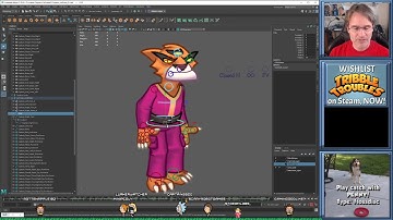 EP 125 - Doing lipsync animation for "Tribble Troubles"  [Unity]
