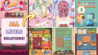 Perfect Tidy: Happy Woman's Day All Levels 1-6 🌸 | Perfect Tidy Full Walkthrough & Solutions! 🎯