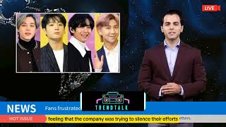 Hybe's Controversial Weverse Announcement Sparks Outrage Among BTS Fans #kpop#bts#youtube