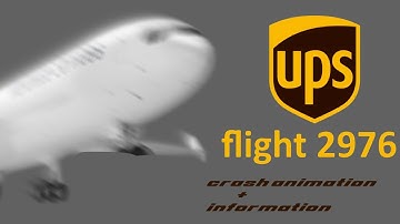 UPS Airlines Flight 2976 Crash Animation UPDATED (as of November 5)