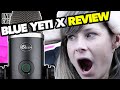 Blue yeti x review &amp; unboxing | Yeti x microphone
