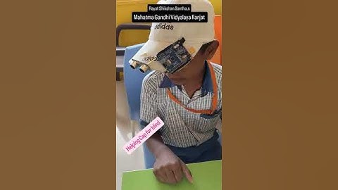 Smart Blind Cap Using Ultrasonic Sensor | Wearable Assistive Technology