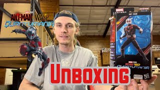 Ant-Man marvel legends figure UNBOXING // Ant-Man & The Wasp Quantumania