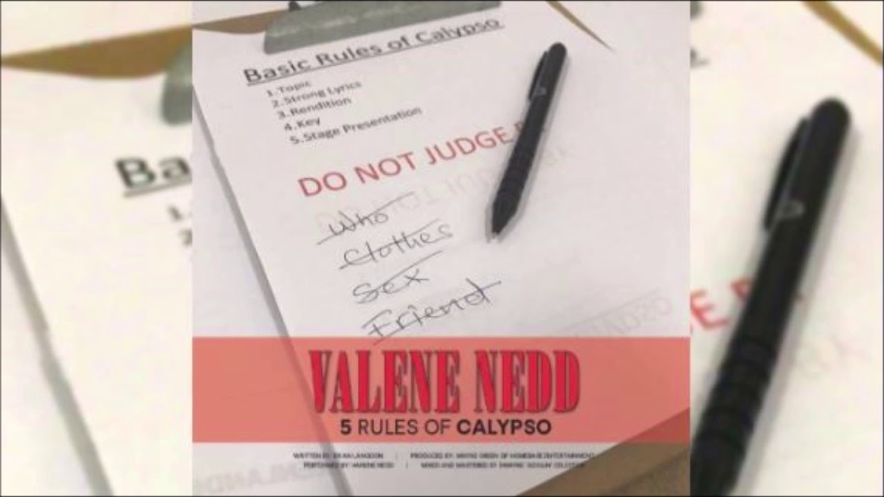 grenada soca monarch prize money Valene Nedd - 5 Rules Of Calypso {Calypso 2018}{Grenada}