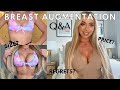 BREAST AUGMENTATION Q&amp;A | 9 months post op update with pictures