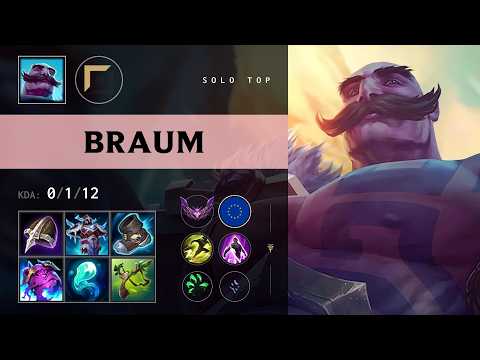 Braum Top vs Aurelion Sol - EUW Master Patch 26.13