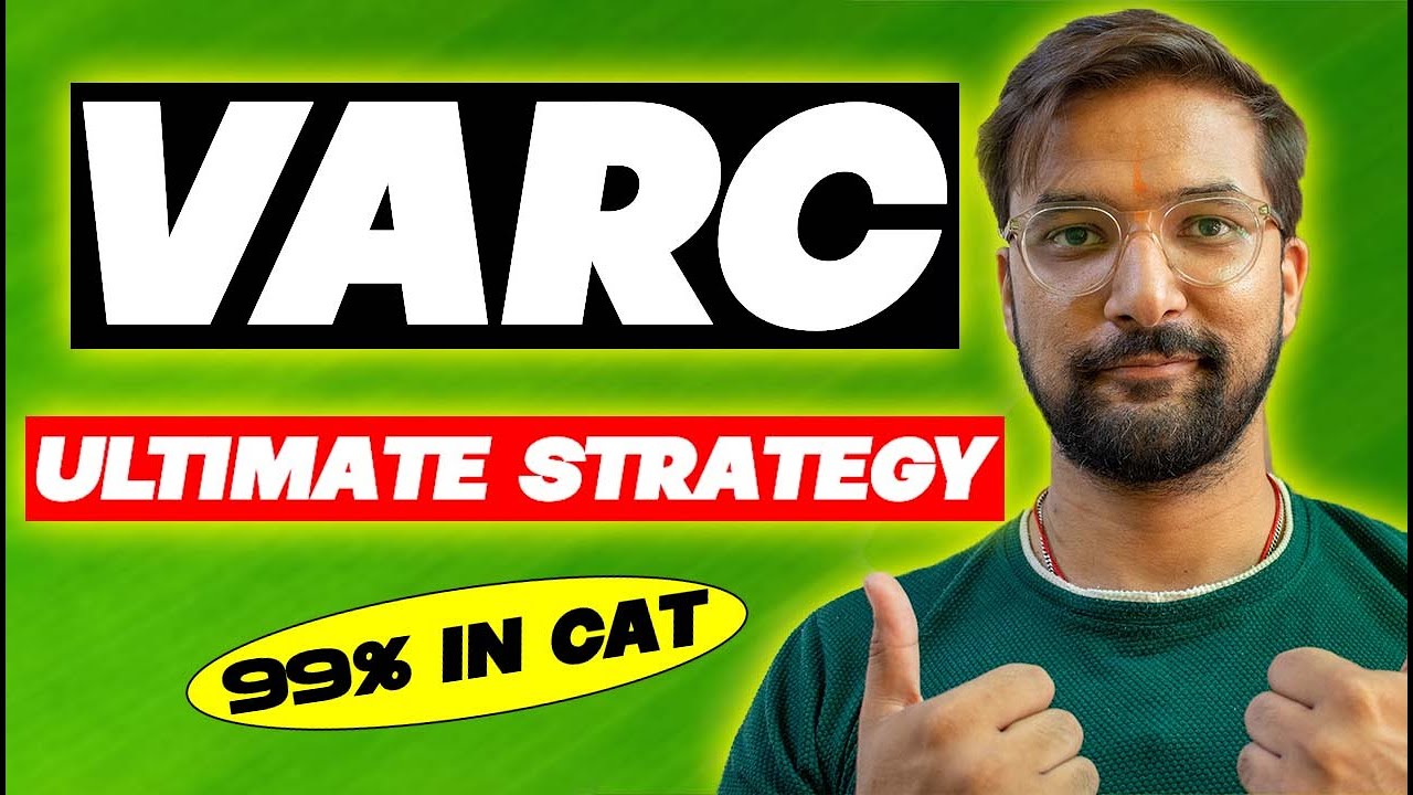 The Ultimate VARC Strategy for CAT 2025 5 Months Strategy # ...
