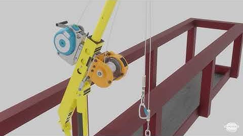 Xtirpa Walkway Clamp Davit System, from Globestock