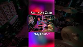 ?Drum Cover of My Fault by Souls At Zero shorts drumcover drums metal heavymetal