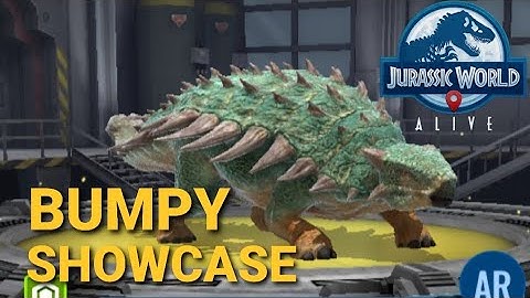 Jurassic World Alive - unlocking Bumpy