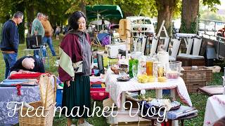 French Countryside Flea Market Vlog: Hunting for Antique Treasures & Favorite Finds 🌿