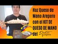 MUY FACIL, Haz Queso de Mano Arepero con el KIT DE QUESO DE MANO del Doctor Quesero.