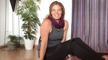 Abductor presses in a hook lying position