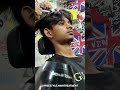 Crazy curly to parmanent straight hair treatment