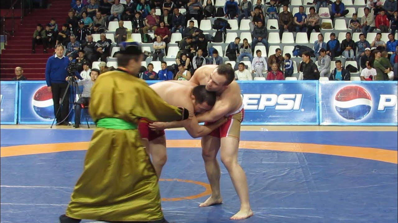 Неспортивное поведение на ковре. Батор Цыренов - Алексей Анищик - YouTube