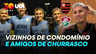 FLA-FLU SÓ EM CAMPO: VARELA RELATA AMIZADE ENTRE URUGUAIOS DE FLAMENGO E FLUMINENSE
