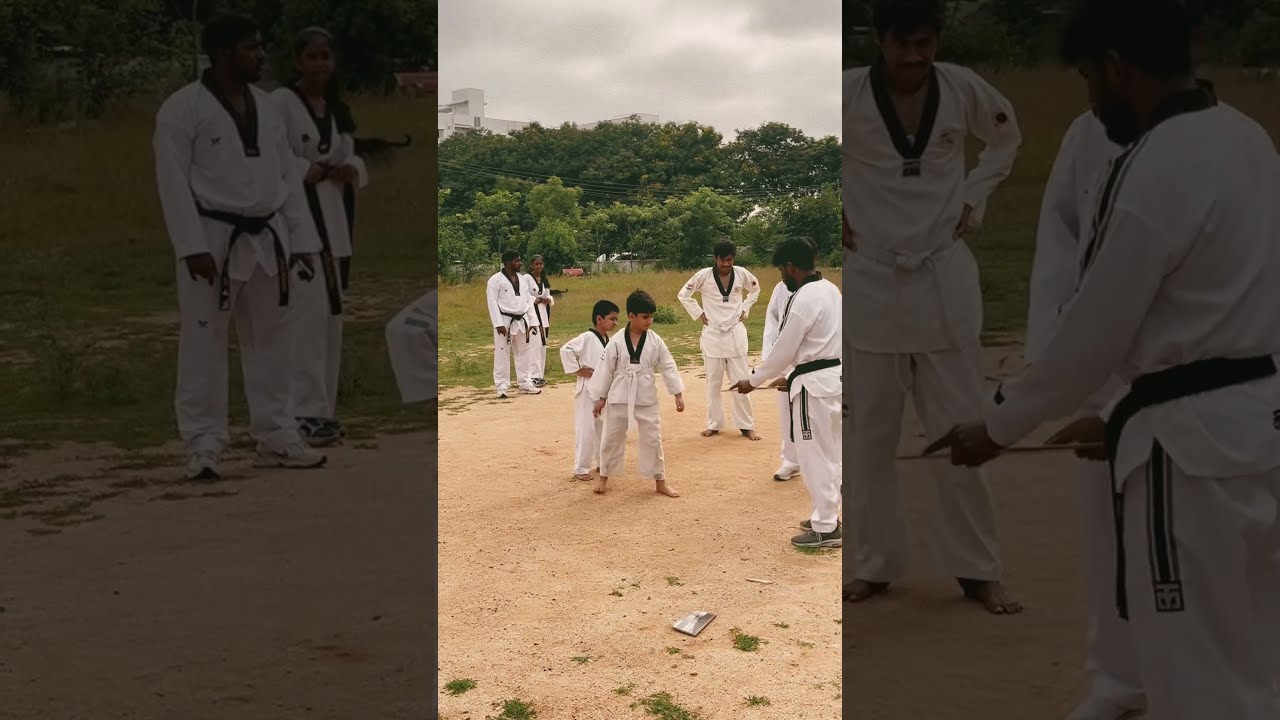 Priyansh Belt Test Belttest Yellowbelt Taekwondo