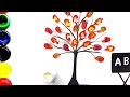 ABCD Alphabet Tree || with Rayms ||#abcarthubsikhoorsikhao#abcrheyms kidslearning #aforapplebforball