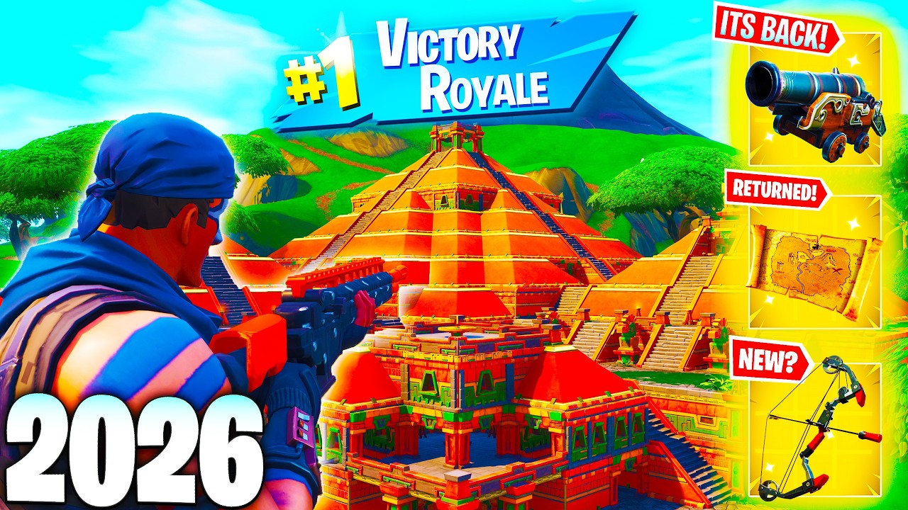 I Played Fortnite Chapter 1 Season 8 in 2026! (Map Code)