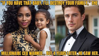 If You Have That Baby, Ill Destroy Your Family, The Millionaire Ceo Warned But 4 Years Later,
